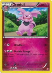 Granbull 29/30 Non-Holo Promo - Sylveon Trainer Kit